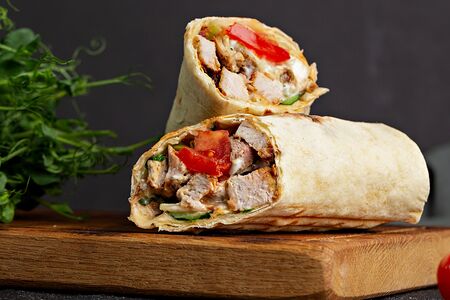 Шаурма со свининой