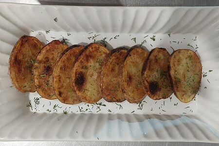 Картофель на костре