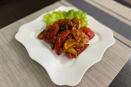 Тёплый салат