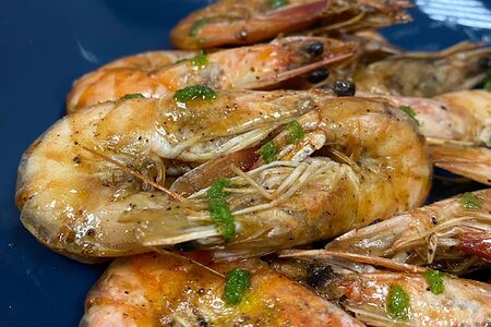 Креветки в тайском соусе