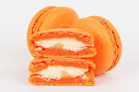 Макарон Яркий мандарин