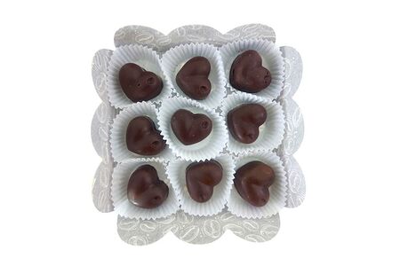 Конфеты Сердца ручной работы Raw