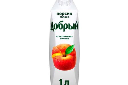 Сок Добрый Яблоко-персик