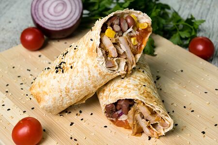 Шаурма Мексиканка веган