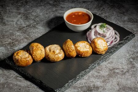 Шашлык из шампиньонов