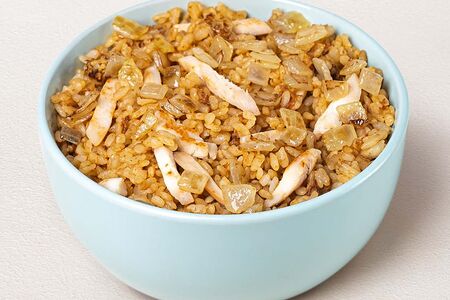 Wok Рис с цыпленком в китайском соусе