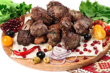 Шашлык из говяжьей вырезки