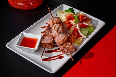 Якитори из свинины