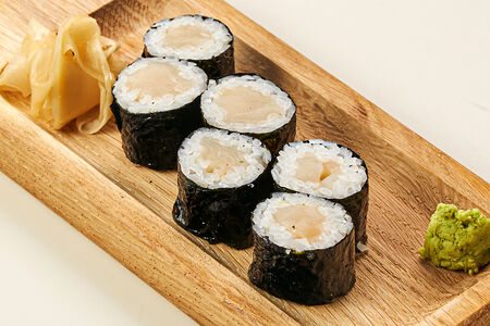 Роллы с гребешком