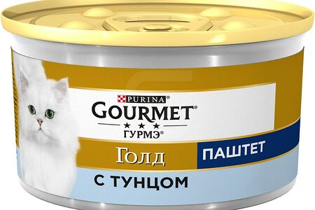Gourmet Голд Корм для кош паштет тунец