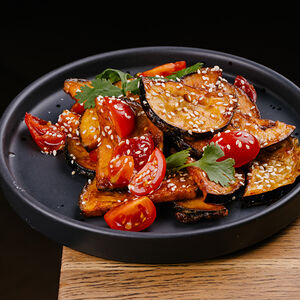 Карамелизированные баклажаны