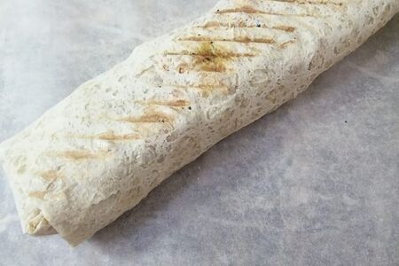 Шашлык в лаваше из курицы