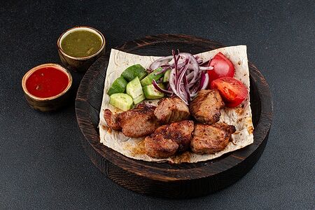 Шашлык из cвинoй шейки