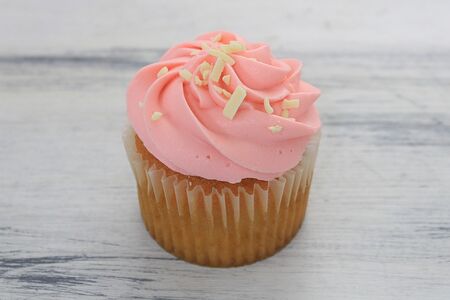 Капкейк Клубничный