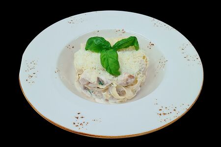 Феттуччине с курицей
