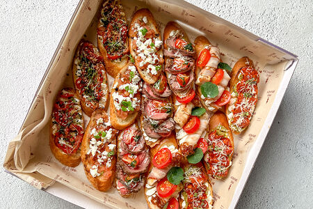 Плато брускетт O, Papa, L