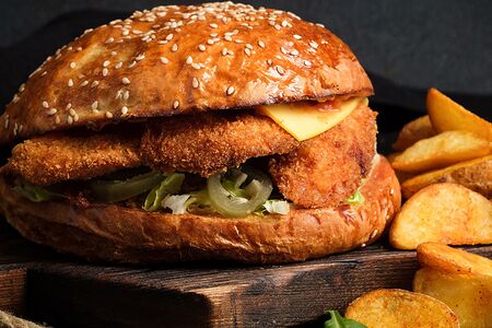 Бургер Курочка Николаевна в кляре