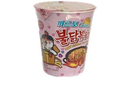 Лапша Samyang Chicken Creamy Carbonara со вкусом курицы и соуса Карбонара