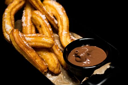 Чуррос с нутеллой