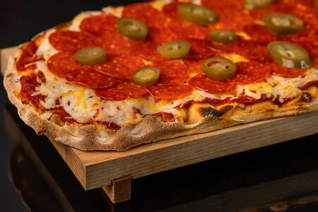 Римская пицца Пепперони диабло