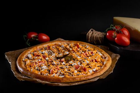 Пицца Куриная в соусе том ям