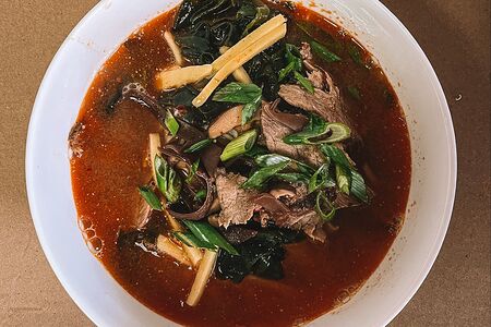 Рамен с говядиной