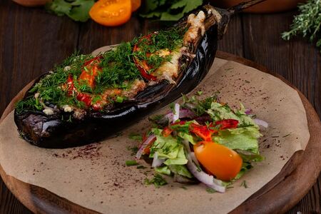 Фаршированный баклажан