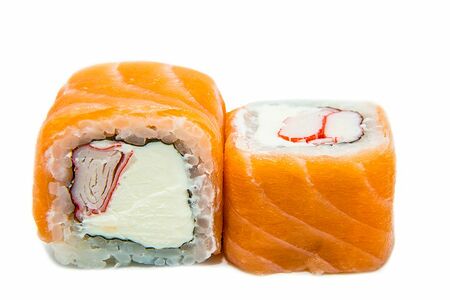 Ролл Филадельфия с крабом