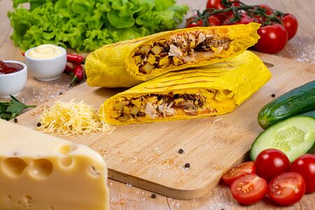 Шаурма Сырная маленькая