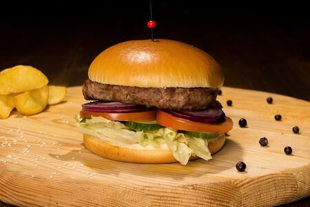 Вегетарианский бургер