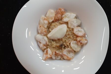 Ризотто с белыми грибами