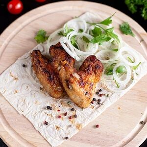 Шашлык из куриных крылышек