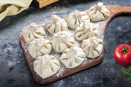 Хинкали для варки с картофелем 5 шт