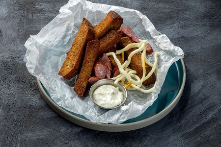 Чесночные гренки