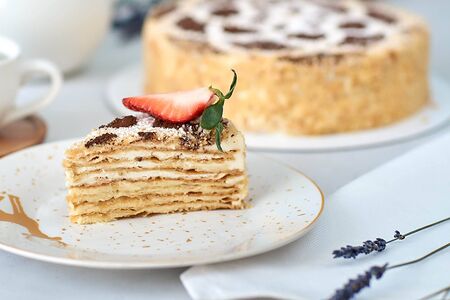 Порционный торт Наполеон