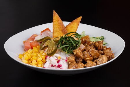 Поке с курицей