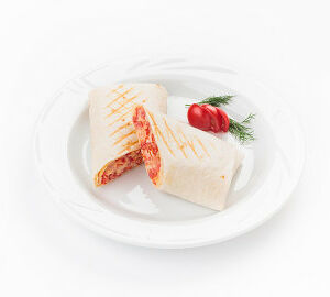 Бурито с сыром и салями