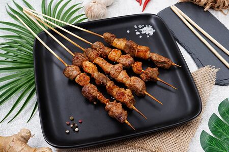 Баранина с курдюком/羊肉串