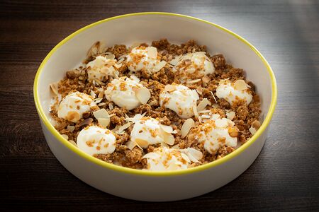 Финиковый кранч-кейк