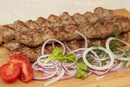 Люля-кебаб из свинины