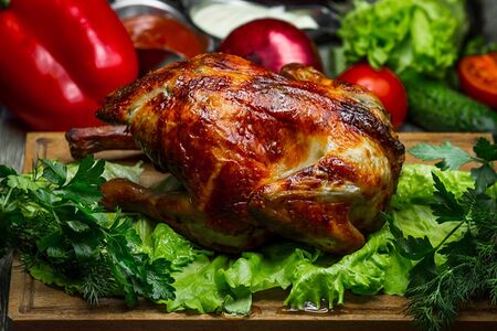 Курица гриль половина