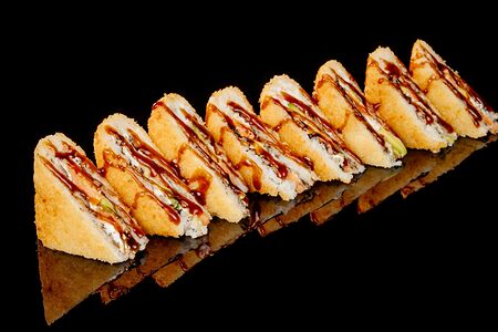 Сэндвич ролл с лососем