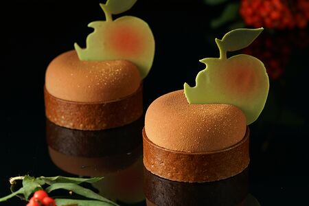 Тарталетка Яблоко-базилик