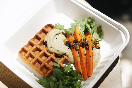 Вафля из батата gluten-free