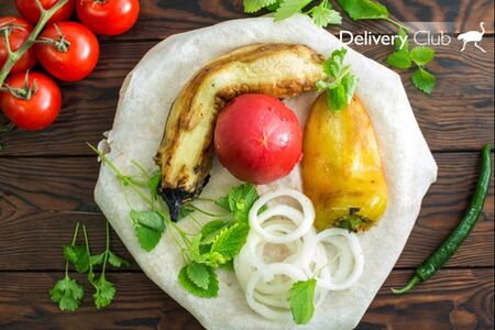 Овощи на углях