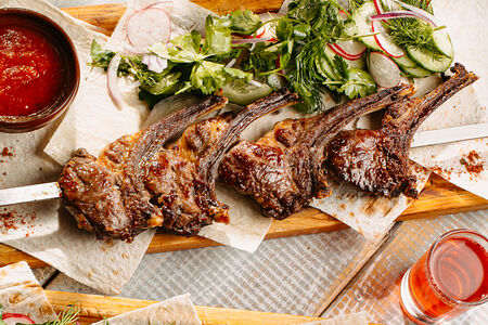 Корейка барашка в аджике