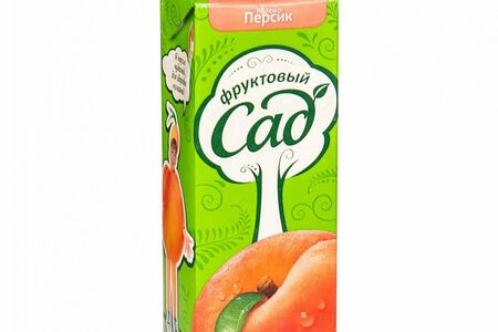 Сок Фруктовый сад персик-яблоко