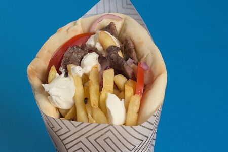 Сувлаки с говядиной