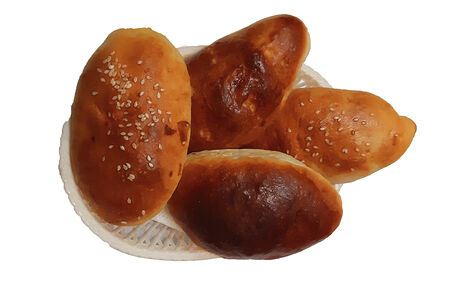 Пирожок с капустой