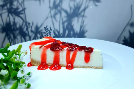 Малиновый чизкейк